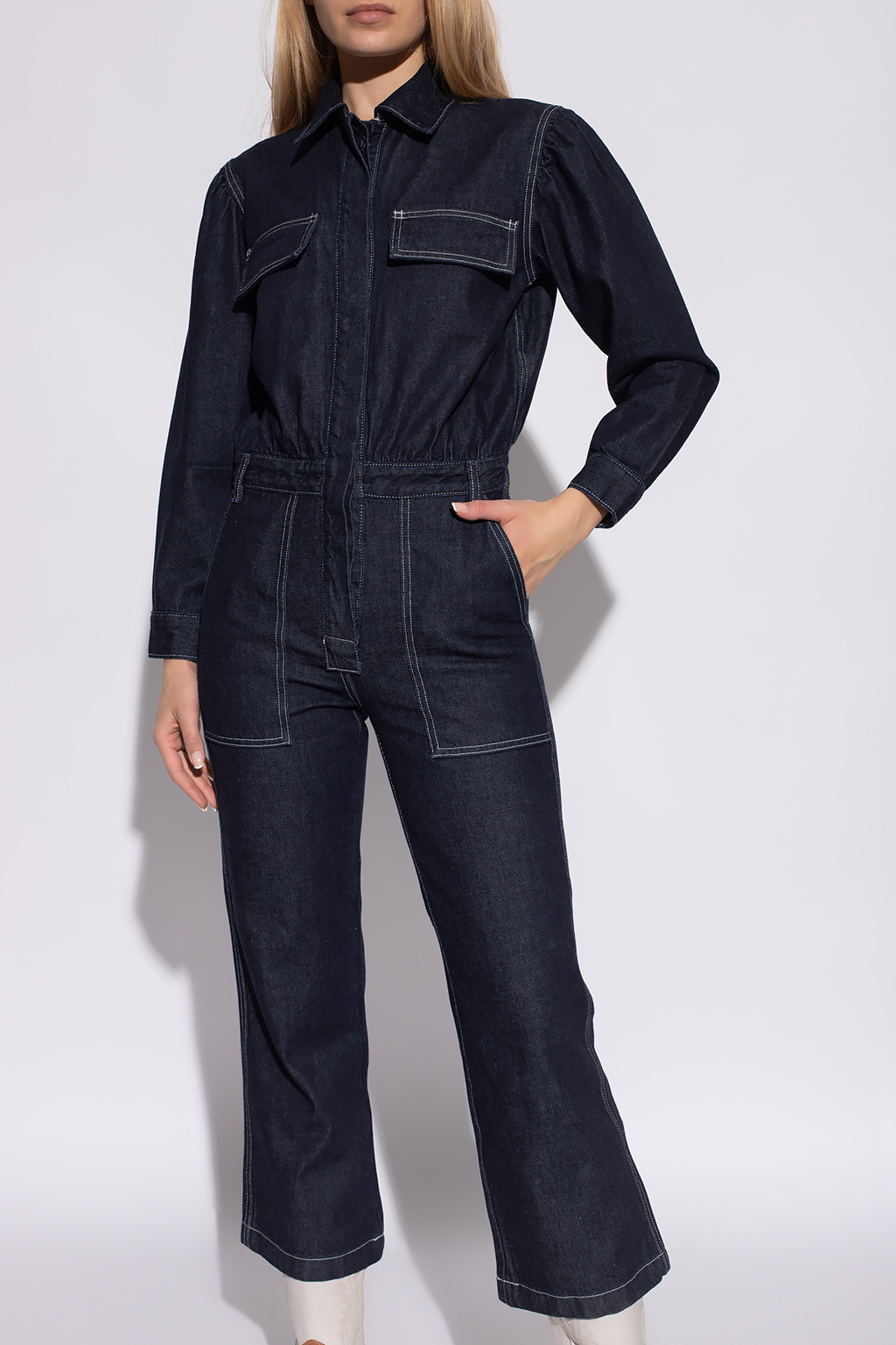 levi's jean jumpsuit